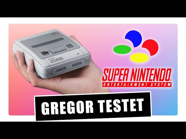 Gregor testet Super Nintendo Classic Mini (Review)