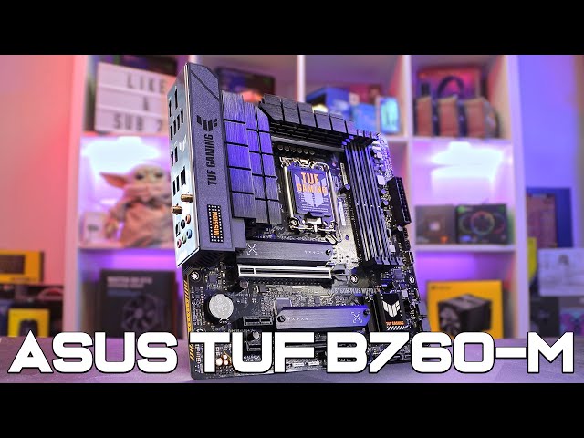 AFFORDABLE M-ATX! - ASUS TUF B760M PLUS WIFI - Unboxing & Overview! [4K]