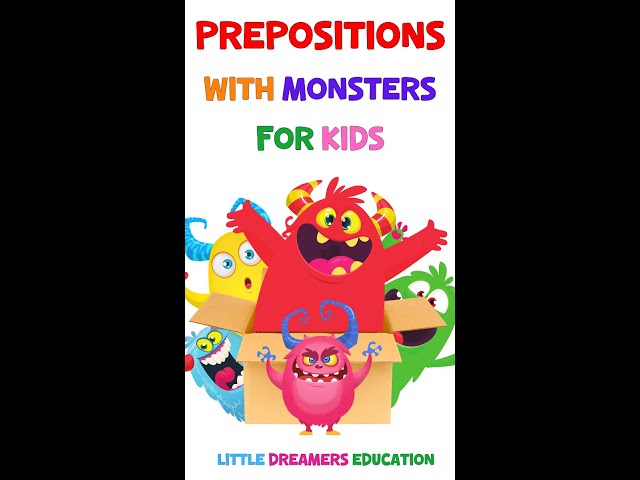 Prepositions With Monsters For Kids