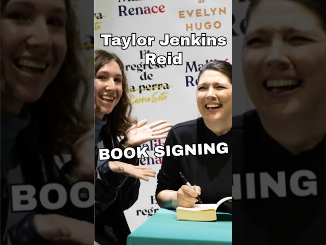 Taylor Jenkins Reid book signing event in Madrid #booksigning #taylorjenkinsreid #daisyjones #books