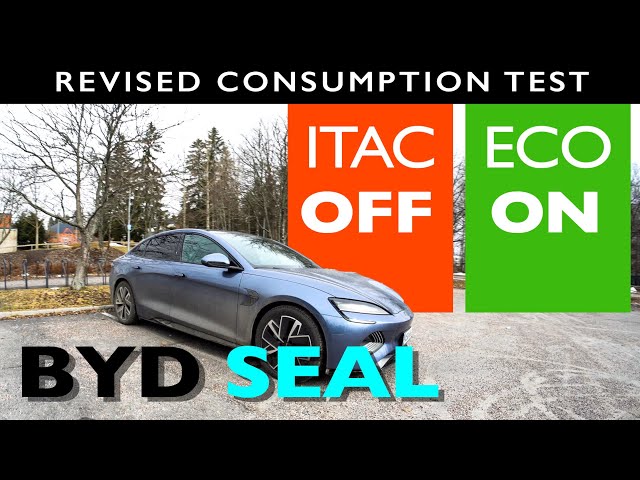 BYD Seal Consumption Test with iTAC/ECO modes - PART 2