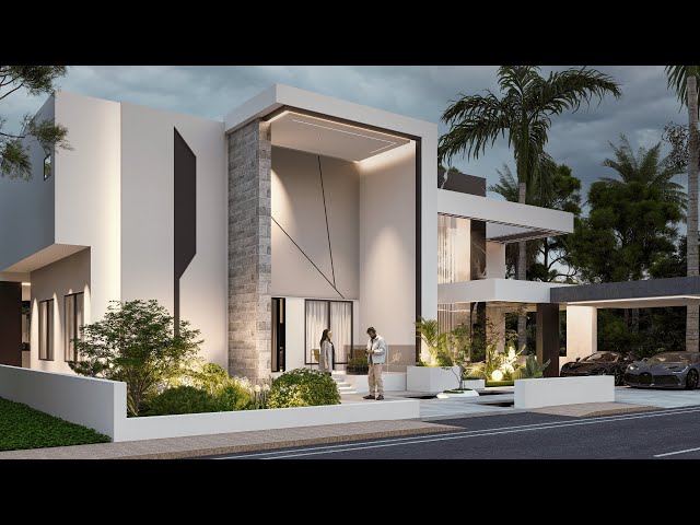 Luxury Modern House Design | 4 Bedroom | 290 sqm.
