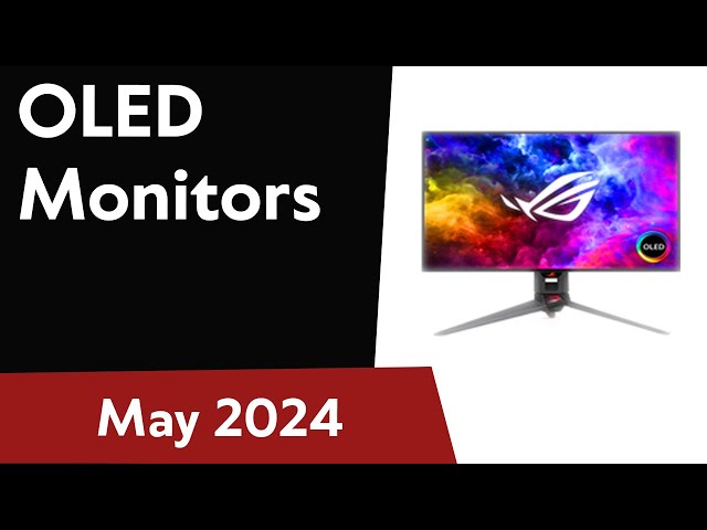 TOP-5. Best OLED Monitors. May 2024