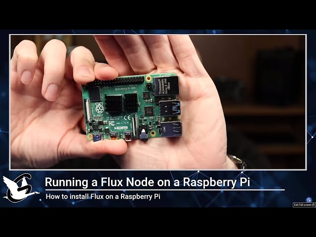 Raspberry Pi FluxNode Setup Guide