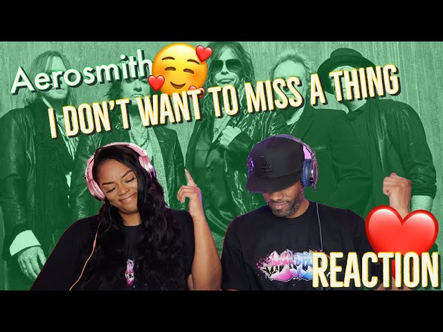 AEROSMITH "DONT WANT MISS A THING" REACTION | Asia and BJ