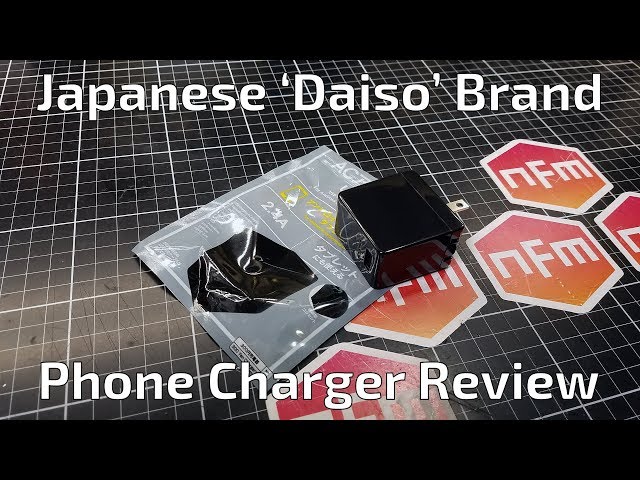 Japanese 'Daiso' Brand Phone Charger Review