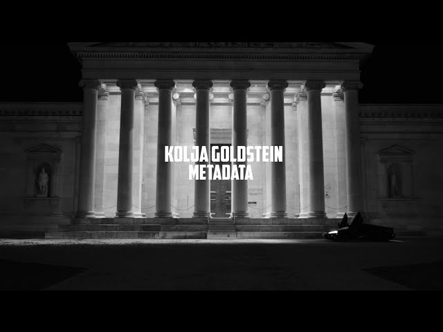 Kolja Goldstein - Metadata (Official Music Video)