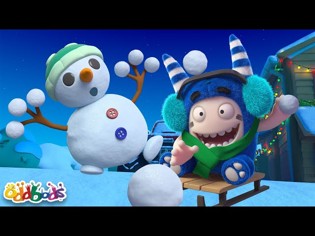 Pogo's Snow Bro ft. Snowman ❄️| ☃️Christmas with Oddbods!☃️ | Full Episode | Funny Cartoons for Kids