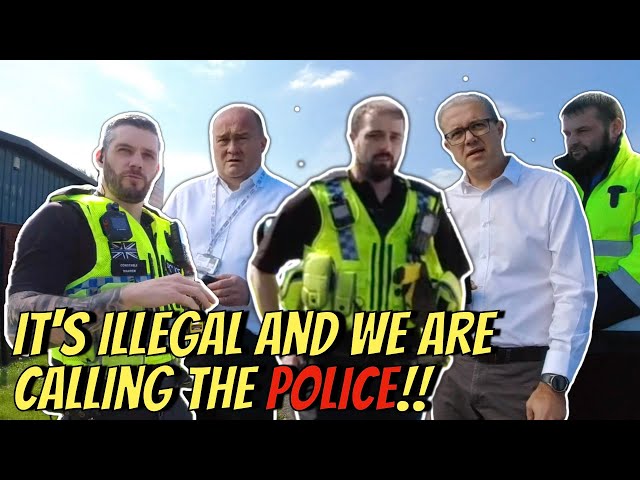 It's Illegal And We Are Calling The Police!! 👮‍♂️📸❌💩🎥