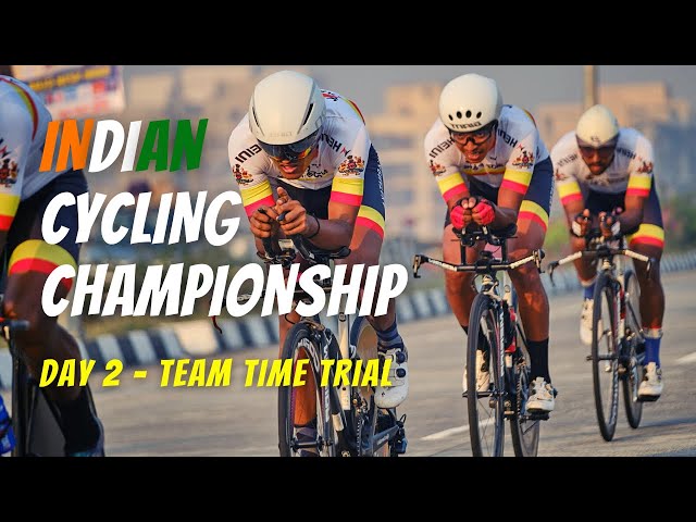 Indian Cycling Championship 2021 | Day 2 - TTT | Warm Up, Cool Down, & Training Tips Ft Naveen John