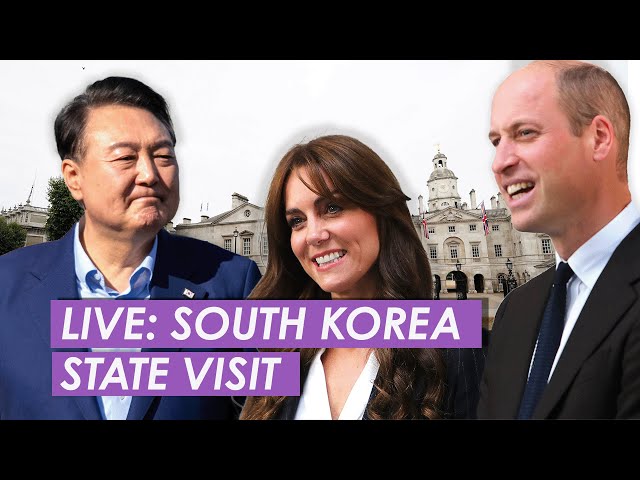 WATCH LIVE: Royal Family Host South Korean President For State Visit