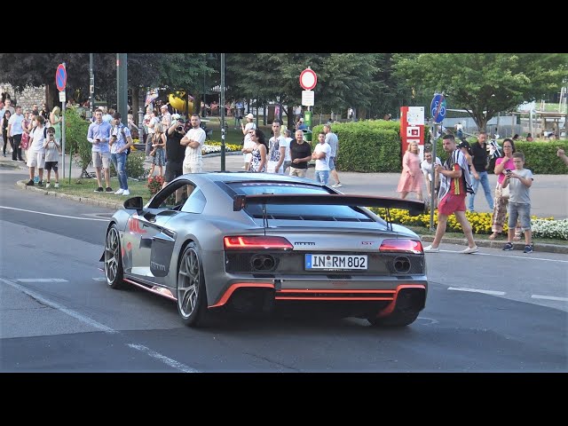 822 HP SUPERCHARGED MTM GTS Audi R8 V10 - Exhaust Sound