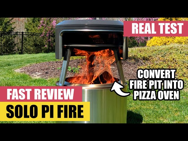 FAST REVIEW | Solo Pi FIRE, Turns Fire Pit Into Pizza Oven