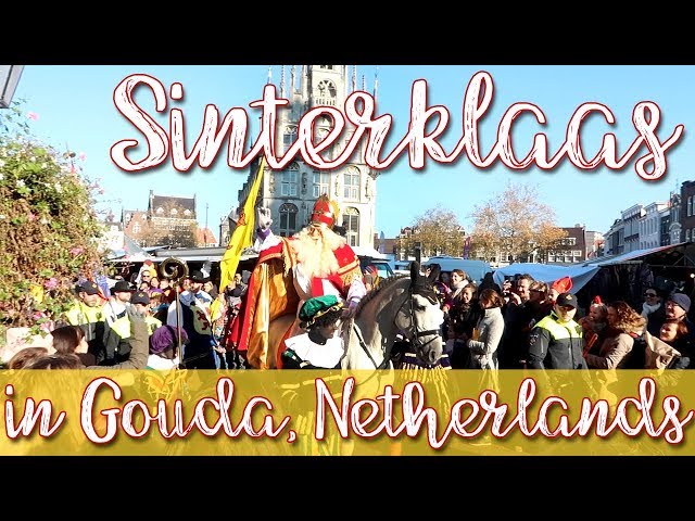 Sinterklaas Parade in Gouda, Netherlands