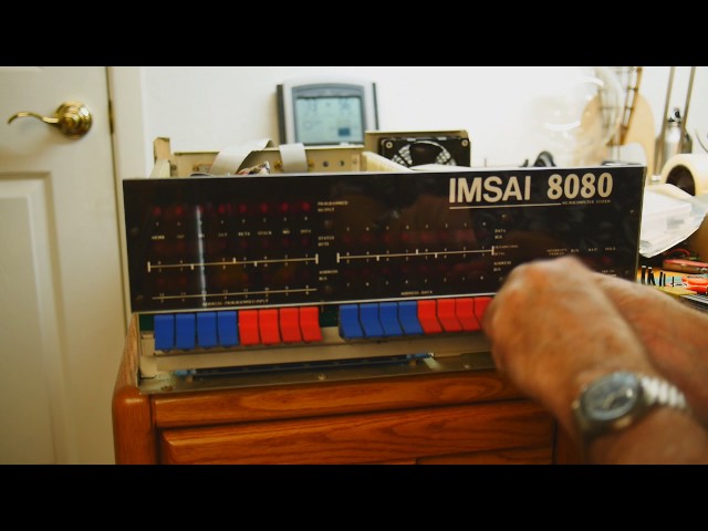 #5 IMSAI 8080 removing front panel