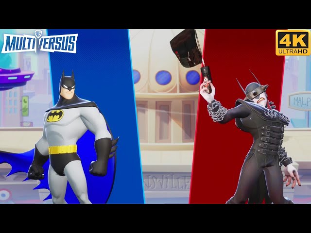 Batman vs The Bat Who Laughs - Multiversus Season 1 (4K 60FPS)
