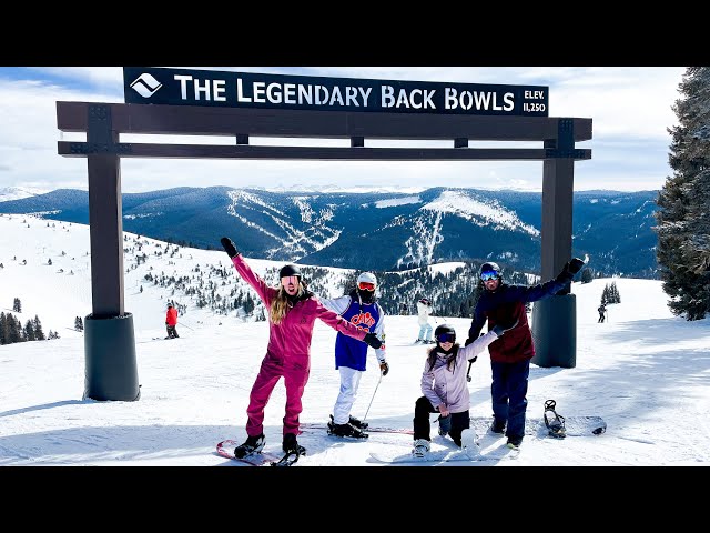 3 Days in Vail Snowboarding At The Largest Ski Resort In Colorado