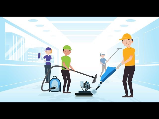 Explainer Video for Pro Squared Janitorial Services | Animated Cartoon