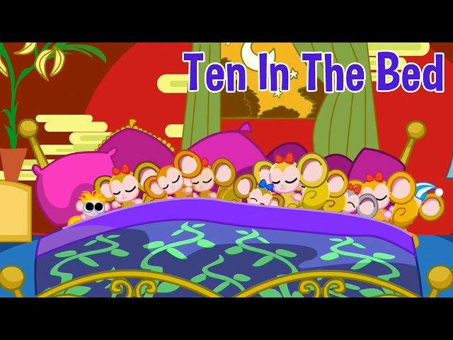 Ten in the Bed Nursery Rhyme for Children by Oxbridge Baby
