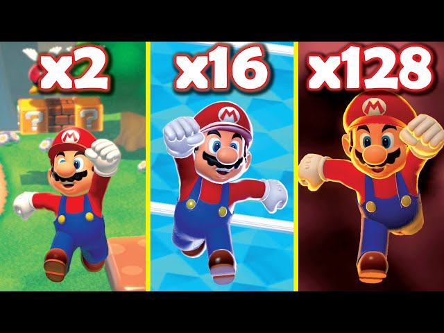 What if Super Mario had LOWER GRAVITY Every Level in Super Mario 3D World?