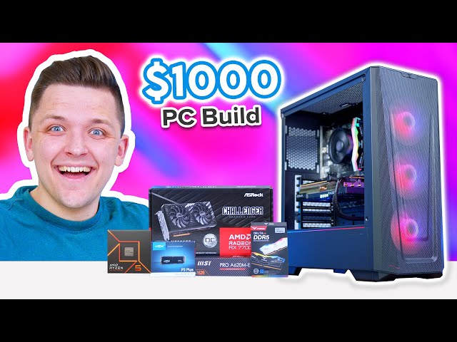 Best $1000 Gaming PC Build 2024! 👌 [Full Build Guide & Benchmarks]
