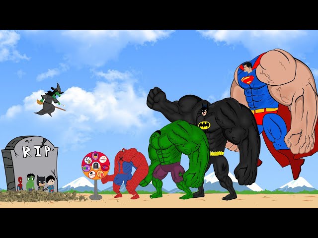 Rescue The Team Hulk,Spiderman,Superman BaBy:Returning from the Dead SECRET - FUNNY [2023]