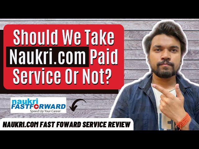 Should We Take Naukri.com Paid Service Or Not | Naukri.com Fast Forward Service Review | NitMan Talk