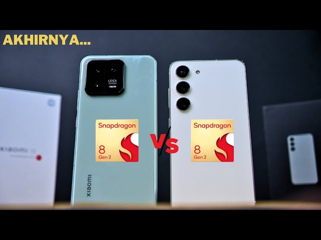 GREGET!!! REVIEW Samsung S23 VS Xiaomi 13 (Versus Pertama di Indonesia)