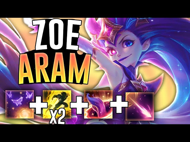 ZOE ONE SHOTS EVERYONE!! - Zoe ARAM - League of Legends