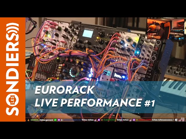 Eurorack live performance #1 (24/08/2022)