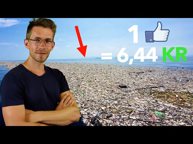 Jeg donerer 6 kroner til at fjerne affald fra verdenshavene for hvert like denne video får #TeamSeas