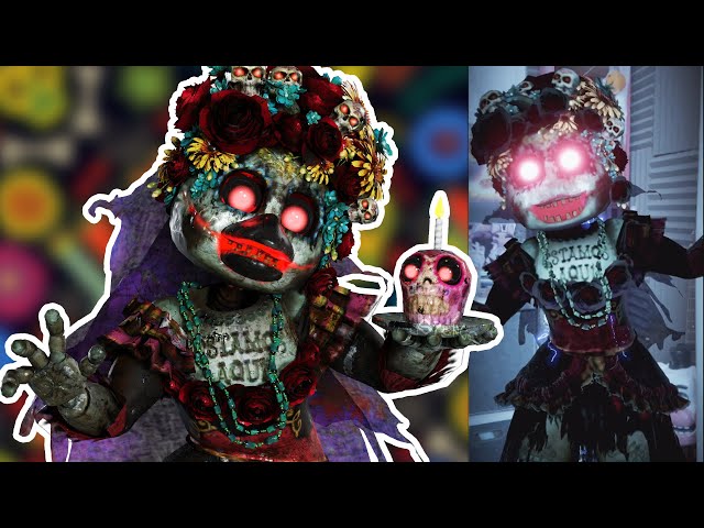 TOY CHICA IS CELEBRATING DAY OF THE DEAD! || FNAF AR: SPECIAL DELIVERY