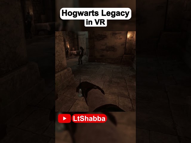 Hogwarts Legacy is in VR - Strange happenings