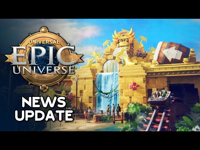 Universal Epic Universe News Update — SUPER NINTENDO WORLD DETAILS, DRAGONS ARRIVE, & CONSTRUCTION
