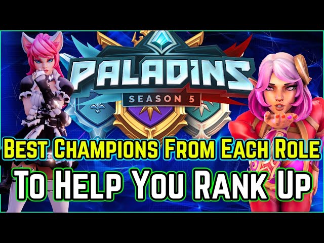 Play These Champions If You Want To Rank Up In Paladins Season 5