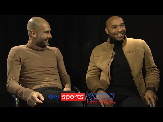 Thierry Henry meets Pep Guardiola