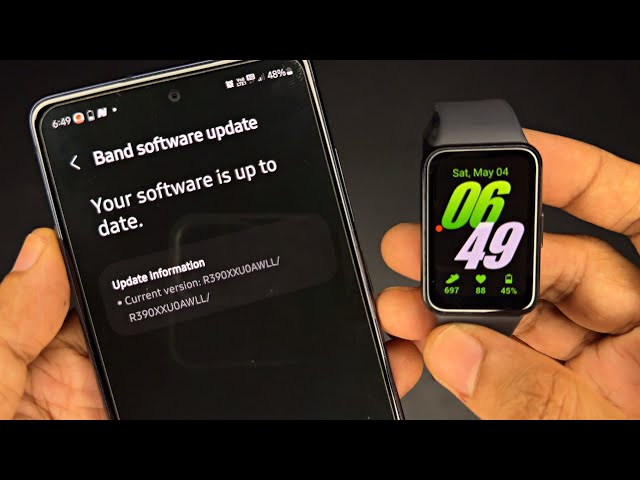 Galaxy Fit3 - How to Update Software