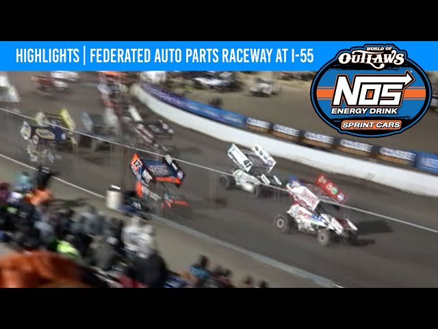 World of Outlaws NOS Energy Drink Sprint Cars Federated Auto Parts Raceway at I-55, April 16, 2022