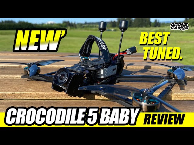 BEST TUNED - GepRc Crocodile 5 Baby Long Range Fpv Drone - REVIEW & COMPARISON