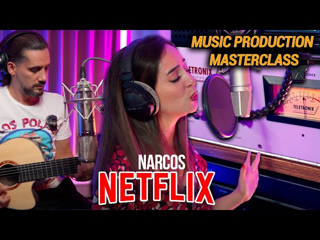 Producing a Netflix theme FROM SCRATCH. Narcos recreation in a DAW!