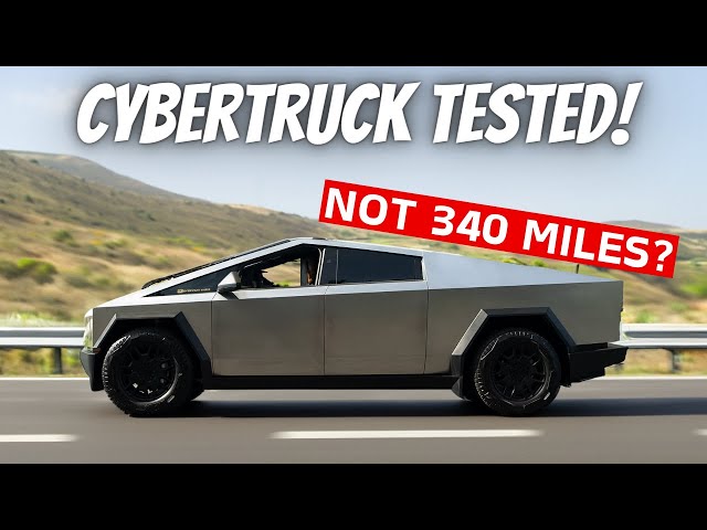 Tesla Cybertruck Range is BETTER than Expected?? (First Roadtrip Experience!)