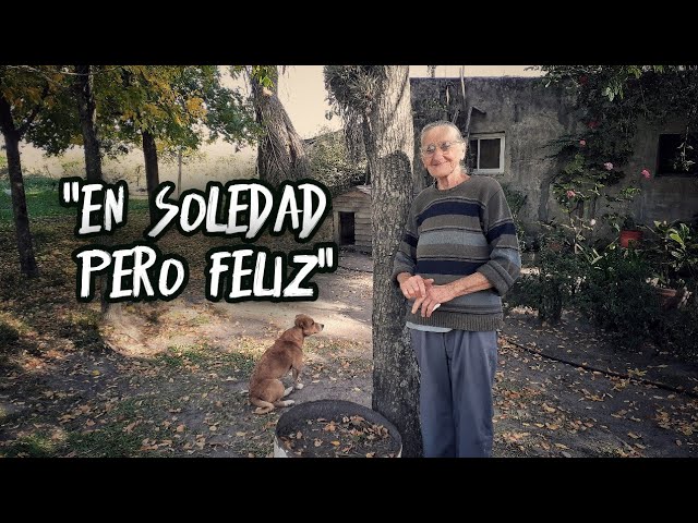 Con 84 años VIVE absolutamente SOLA, sin tecnología y elige cada día este lugar | Colonia Freitas