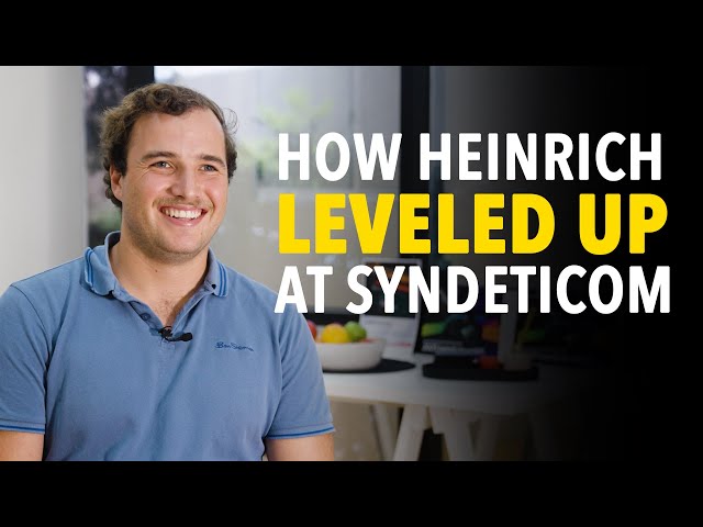 How Heinrich Leveled Up His Career at Syndeticom
