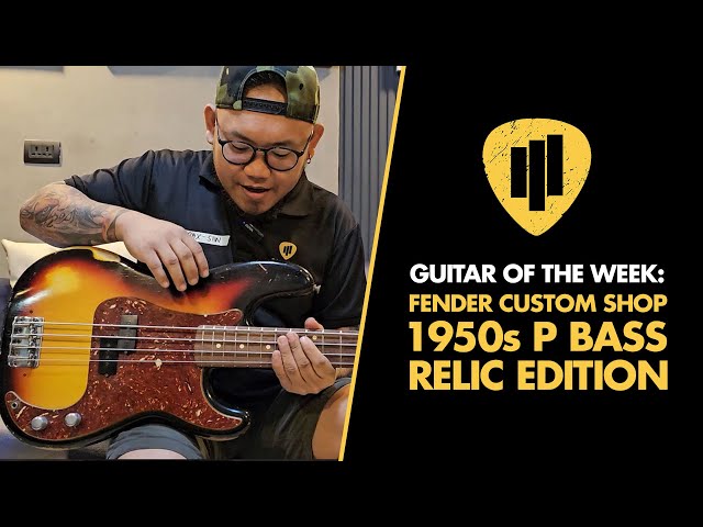 Guitar of the Week: Fender Custom Shop 1950s P Bass Relic Edition