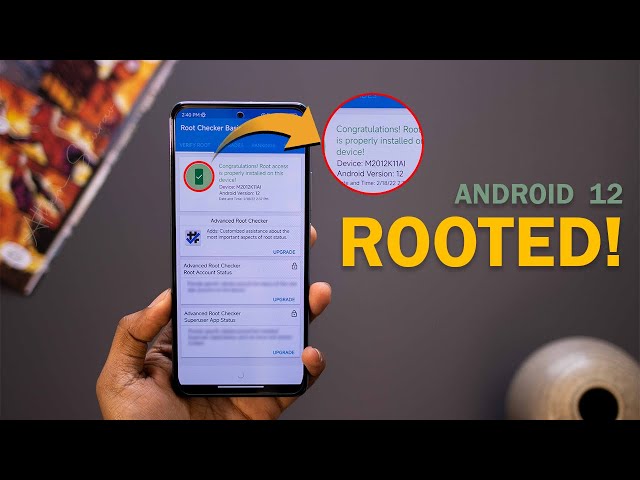 How to Root Android 12 - Root Android 12 in 5 Minutes | Magisk 24.1