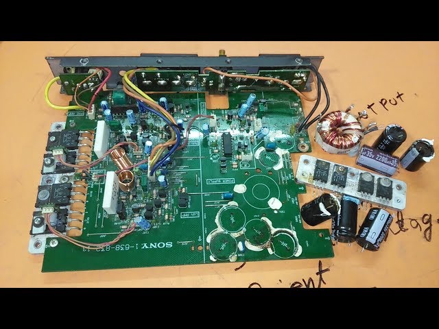 How to repair car Amplifier?