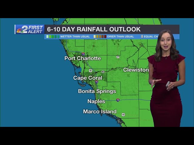 Inland storms, wet outlook next week across Southwest Florida