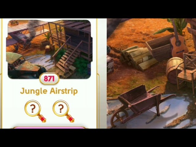 June's journey | volume-3 | chapter-25 | level-871| Jungle Airstrip