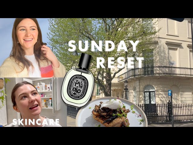 Sunday reset vlog - brunch, skin care routine, pesto pasta & perfumes