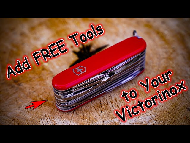 Add "FREE" Tools to Your Victorinox Swiss Army Knife